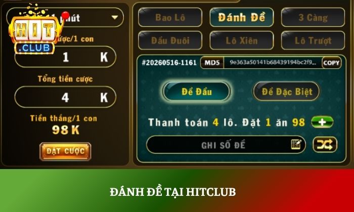 Đánh đề tại Hitclub