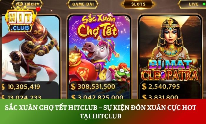 Sắc xuân chợ Tết Hitclub